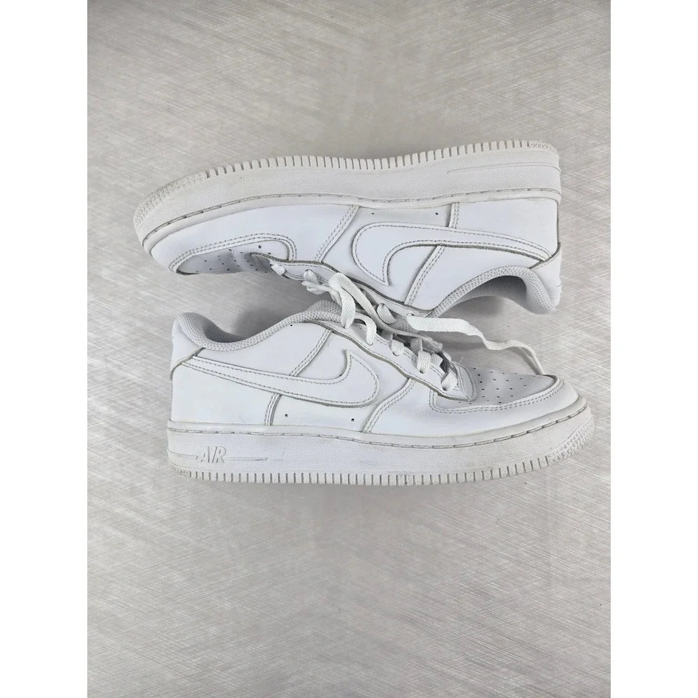 Nike Air Force 1 Low Triple White Youth Sneakers DH2920-111 Size 5Y